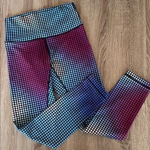 Lululemon cosmic dot 7/8 hi rise leggings